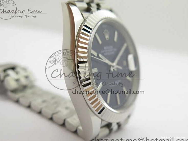 Best AAA Replica Sites Bracelet Best 1:1 41 Marker ZF 2438 Steel 126334 Blue Dial A 904L Stick Edition on Jubilee DateJust Compact 1217